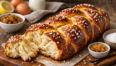 Рецепта за козунак на конци без месене