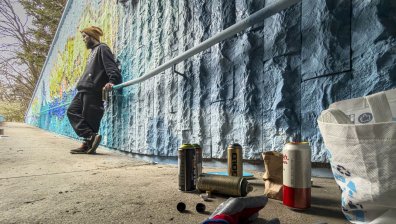 Художници дадоха нов живот за подлеза на "Цариградско шосе" и "Александър Жендов" (СНИМКИ)