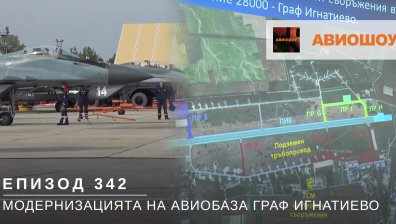 Авиошоу E342 - Модернизацията на авиобаза Граф Игнатиево